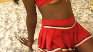 african cheerleader fucks her professor penis