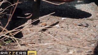 Brazzers - Peirced clit oriental Polly Pons deepthroats big dick cop inside jail