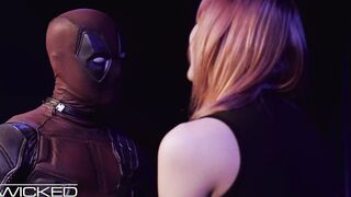 SPIDEYPOOL - Huge Tittied Mary Jane Ride Deadpool's Penis - Wicked