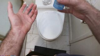 Helping stepson to got a sperm sample with my butt and snatch