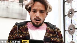 Brazzers - Huge Boobed milf Becky Bandini fuck! hard by her new stepson