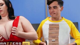 Brazzers - Dark Hair BBW Milly Marks Takes On A Big Cock