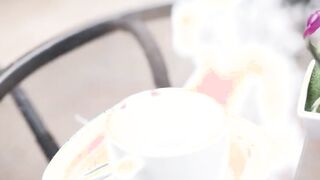 Dark Hair lets stranger banged her hard