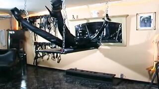 it leaks out of my rubber suit, my twat is so soak