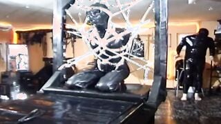 tie me up tight and open the zipper on my cunt and lick it soak