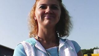 Turned On German lesbians dildoing each other on the beach