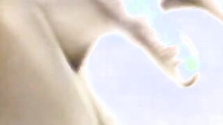 Eager milf gets 2 dongs inside her holes public