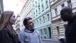 dark hair blaesst fremden bbcs und dem freund gefaellt es