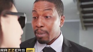 Brazzers - Extra thicc goth babe Ivy Lebelle craves long african dick