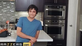 Brazzers - Stepson watches long hooters alt lesbians Bridgette B & Karma Rx sissso