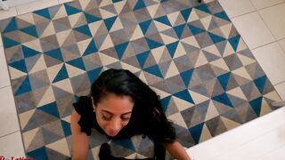 Brazilian star Katia offer a fellatio and gets banged! - pov