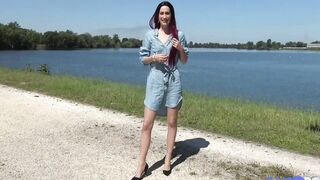 Sexual sexy Carlie wants anal first and foremost