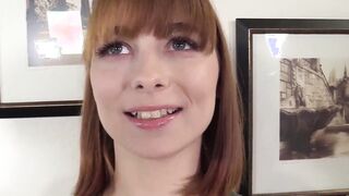 BRCC - 19yo Red Haired Gets Her Sweet Vagina and Butt Packed!