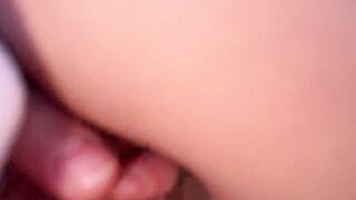 A quick outside oral sex with stepsister