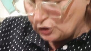 3 grandparents have sex inside the kitchen!