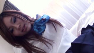 I can view her nipples through her school clothes. My dick is getting rough. I want