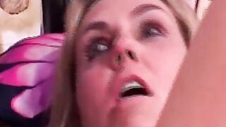 2 milfs engage inside wild sex with sex toys into their cunts