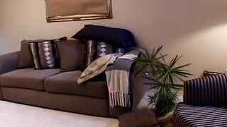 sex dildo salesman slides Goddess stuff into grannys vagina