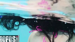 MOFOS - PAWG Squirters Abella Danger & Payton Preslee rim by the pool Thot two