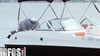 MOFOS - Sneaky teens Kenzie Madison, loves boat sex