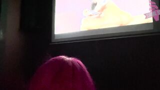 Facial at the Adult Clip Theater