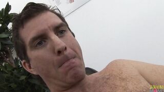 Kinky doctor gets the blonde mom inside reverse cowgirl before spraying his load on her fake hooters