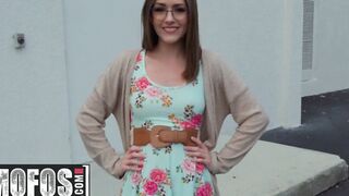 MOFOS - Nerdy slender Lindsey Love fucks point of view