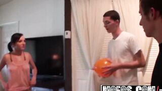 MOFOS - Hottie barely legal Cindy Jones & Jenny Anderson love party foursomes