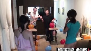 MOFOS - Hottie barely legal Cindy Jones & Jenny Anderson love party foursomes