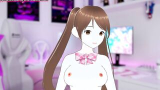 My Stepbrother Caught Me Masturbating And Screwed Me (Roleplay, Cartoon Vtuber)
