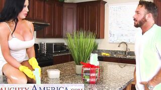 Erotic America - Huge Titties MILF, Sybil Stallone, Getting a Juicy Creampie from