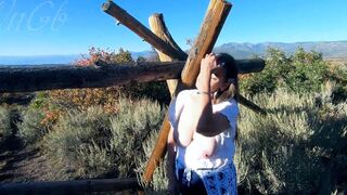 Redhead B a Mountain Meadow Milf