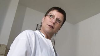 Irmgard the old medical assistant