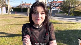Bombshell slender women Crystal loves to be anal fuck