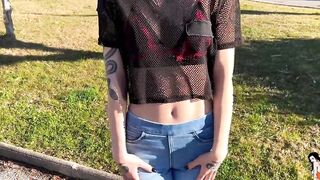 Bombshell slender women Crystal loves to be anal fuck