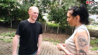german amateur couple try porn