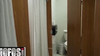 MOFOS - gym Beauty Michele James riding point of watch