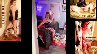 BBW Underwear Performer Liz Heat Homemade Session