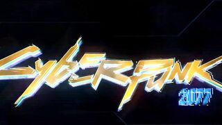 4K Cyberpunk 2077 Chick inside Night City