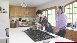 FuckAnytime - Look Alike step-daughter and StepMom Share Each Other’s Bodies with StepDaddy and Enjoy Freeuse Nailed - Angeline Red, Jessica Ryan