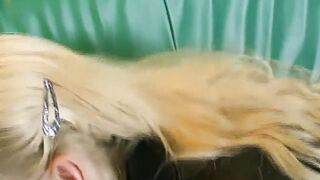 blondine mit grossen titten bekommt es doggy beim casting