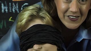 reife dark haired besorgt es junger blondine mit sex toy