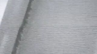 Fantastic non euro Bae gets big ebony dick against the mirror