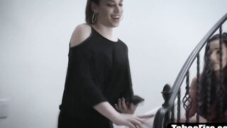 Pure 18 year old screwed rough during party ifo her friends