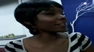 African bimbo Stacy Adams Loves Being A Ebony Hole