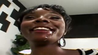 African bimbo Stacy Adams Loves Being A Ebony Hole