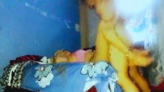 THE SWEET STEPMOTHER FUCKING WITHOUT A CONDOM WITH THE STEPSON