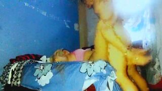 THE SWEET STEPMOTHER FUCKING WITHOUT A CONDOM WITH THE STEPSON