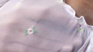 A video with a young bimbo likes sex with Interracial