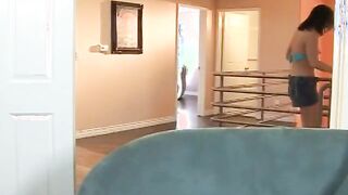 A tape with an obscene and eager mom with Anal Fellatio